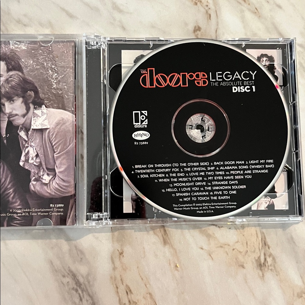 The Doors Legacy The Absolute Best 2 Disc Set - Picture 4 of 5